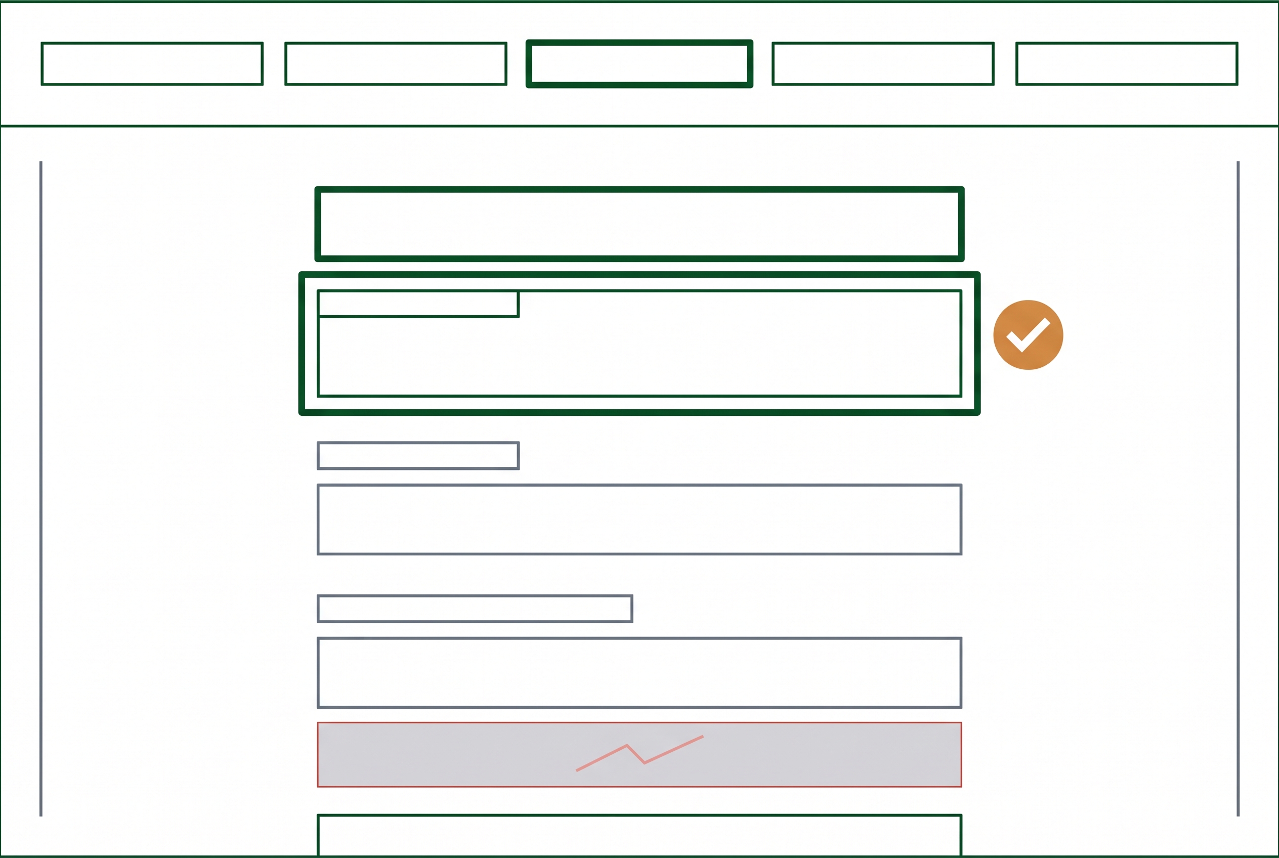 Barrierefreies Formular mit Fehlerhinweisen und Fokus-Navigation gestalten