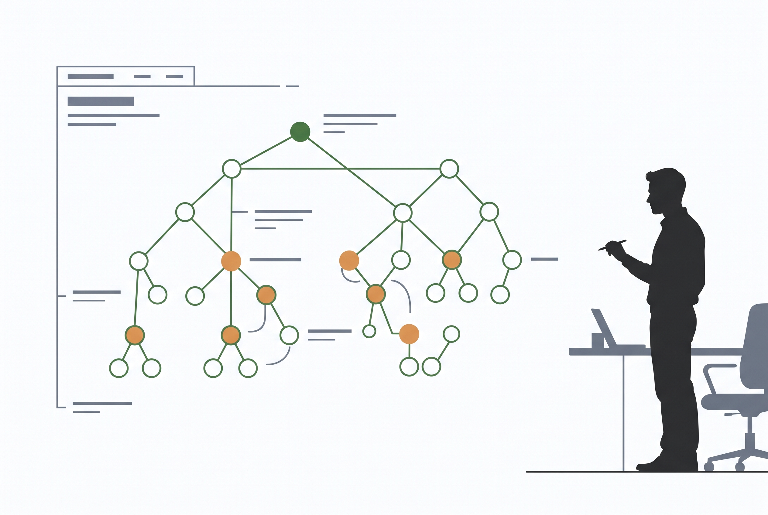 SEO-Dashboard mit Keyword-Clustern und Beratungsansicht für Werbeagentur-Strategie