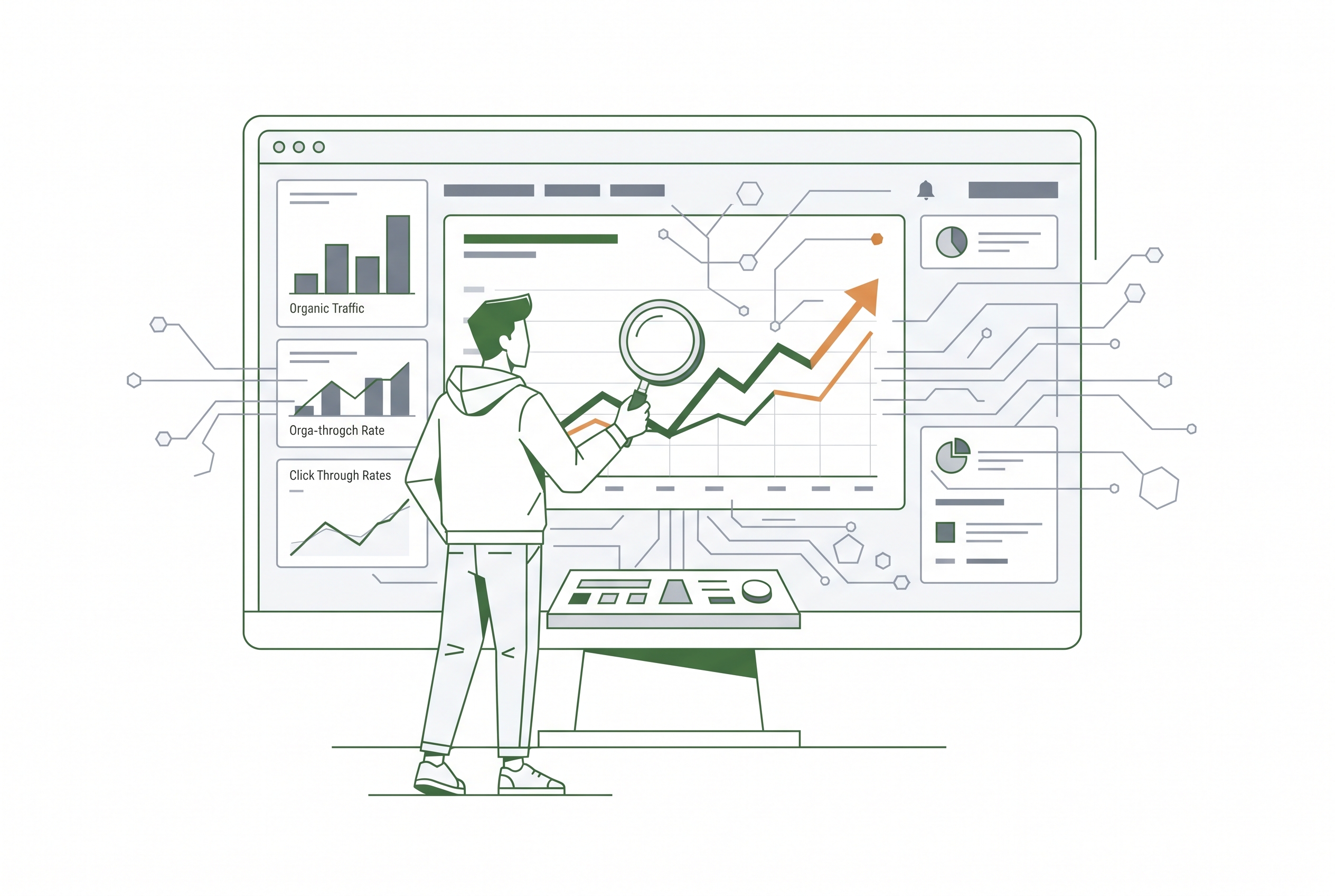 SEO Spezialist steigert Google-Sichtbarkeit mit KI-Content-Strategie