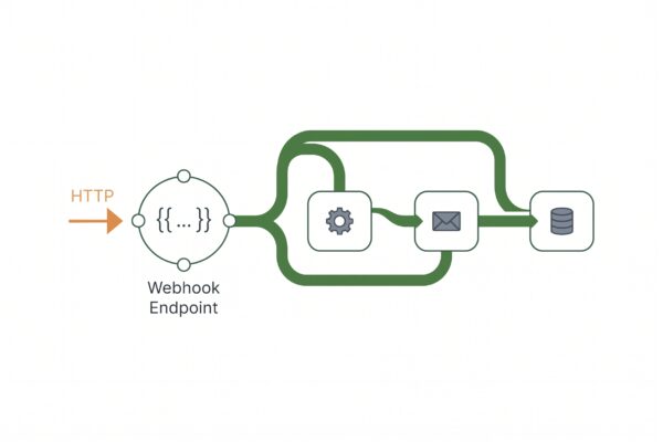 Webhook-Knoten für sichere ereignisgesteuerte n8n Workflows