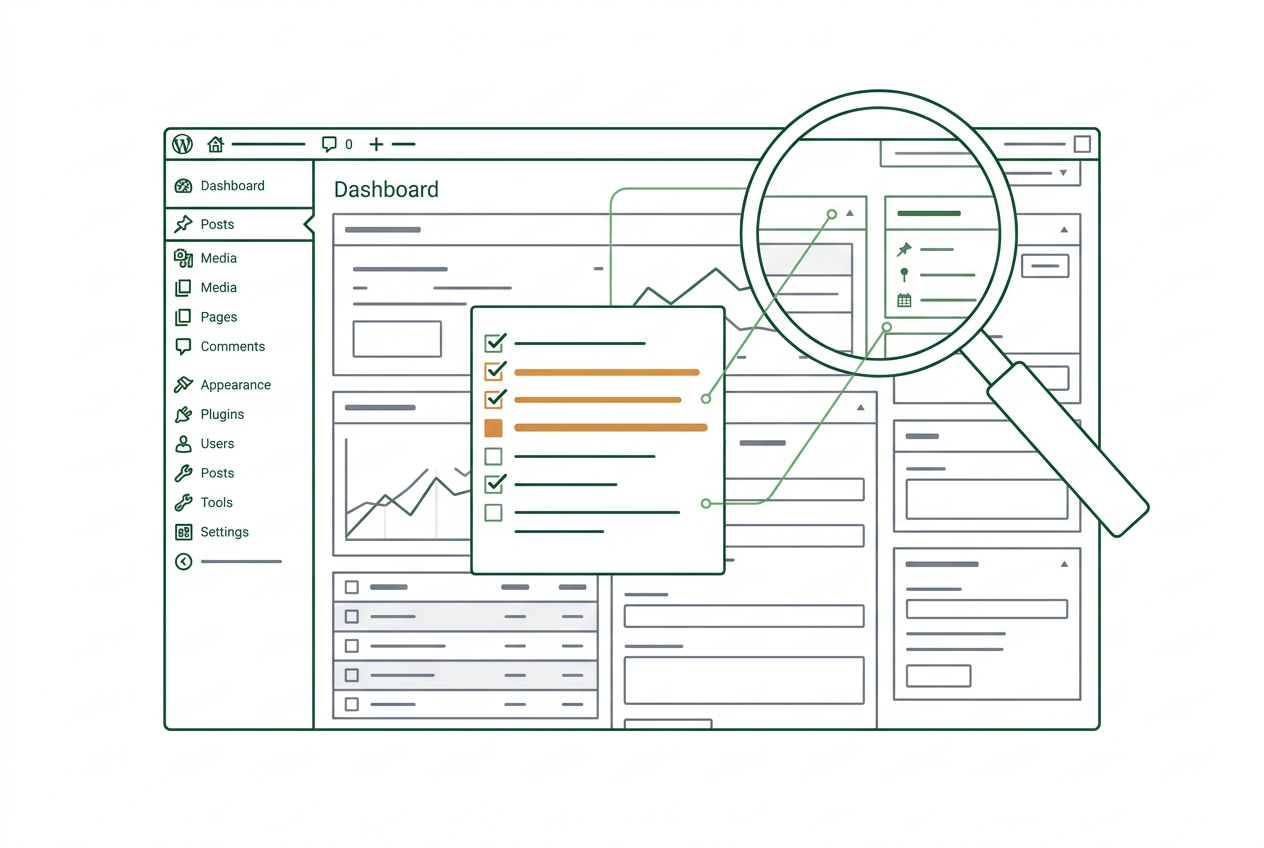 WordPress-Website Audit mit Rankings, Content und technischer Analyse priorisieren
